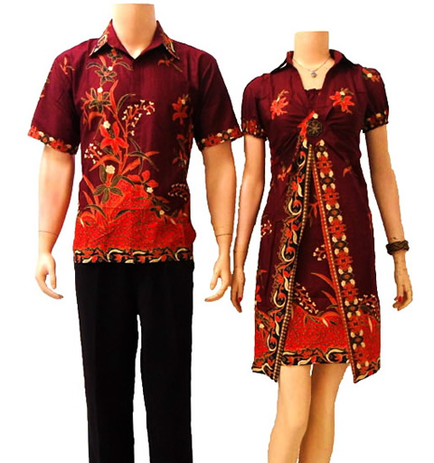 Batik Couple Modern  Baju Batik Modern Terbaru